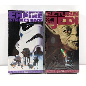 Star Wars  The Empire Strikes Back & Return of Jedi VHS Digitally THX Mastered